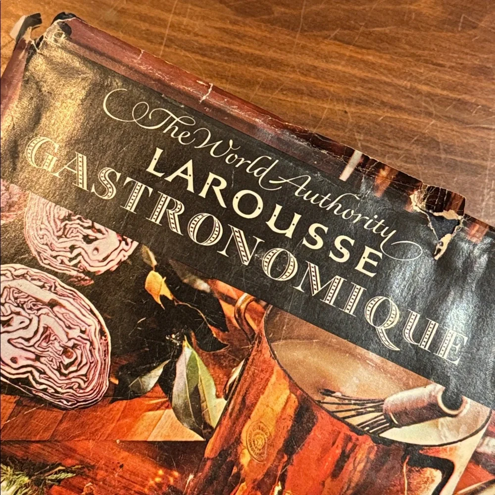 Vintage Larousse Gastronomique Encyclopedia Food Wine Cookery 1961 Hardcover